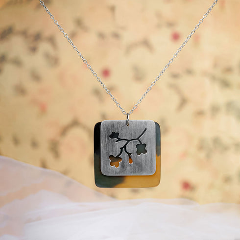 Silver Blossom Pendant - The Earth Store - Fashion Accessories
